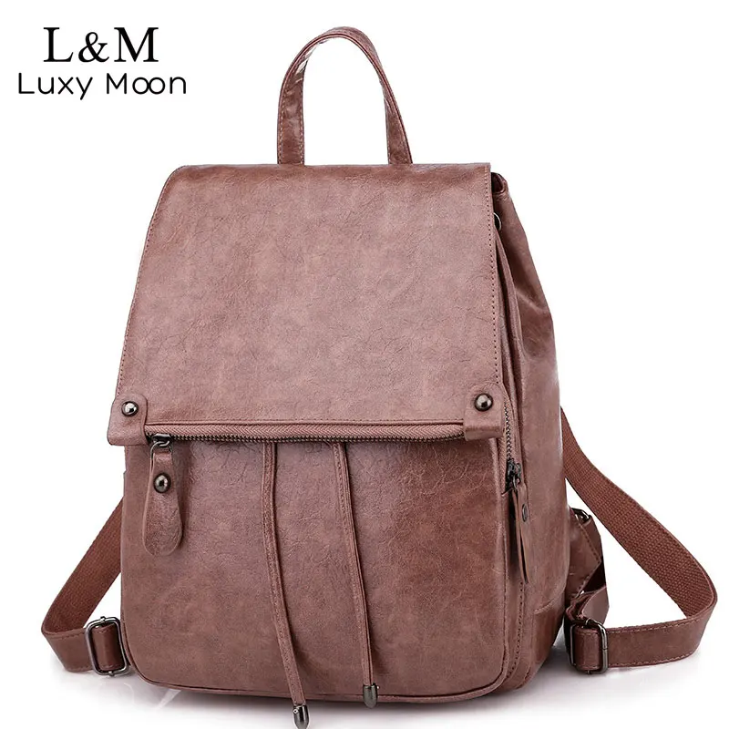 Soft Leather Backpacks