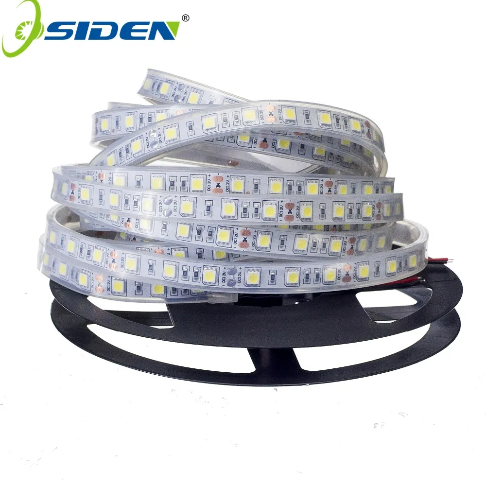 

OSIDEN Led Strip Light 5050 Silicon Tube Waterproof IP67 dc12V 300led 5m RGB White Warm White LED tape Fexible 5M/Reel