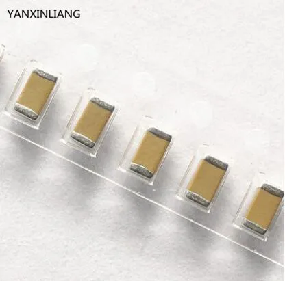 1206 SMD конденсатор с алюминиевой крышкой, 1NF с алюминиевой крышкой, 50В 102 K 100 шт