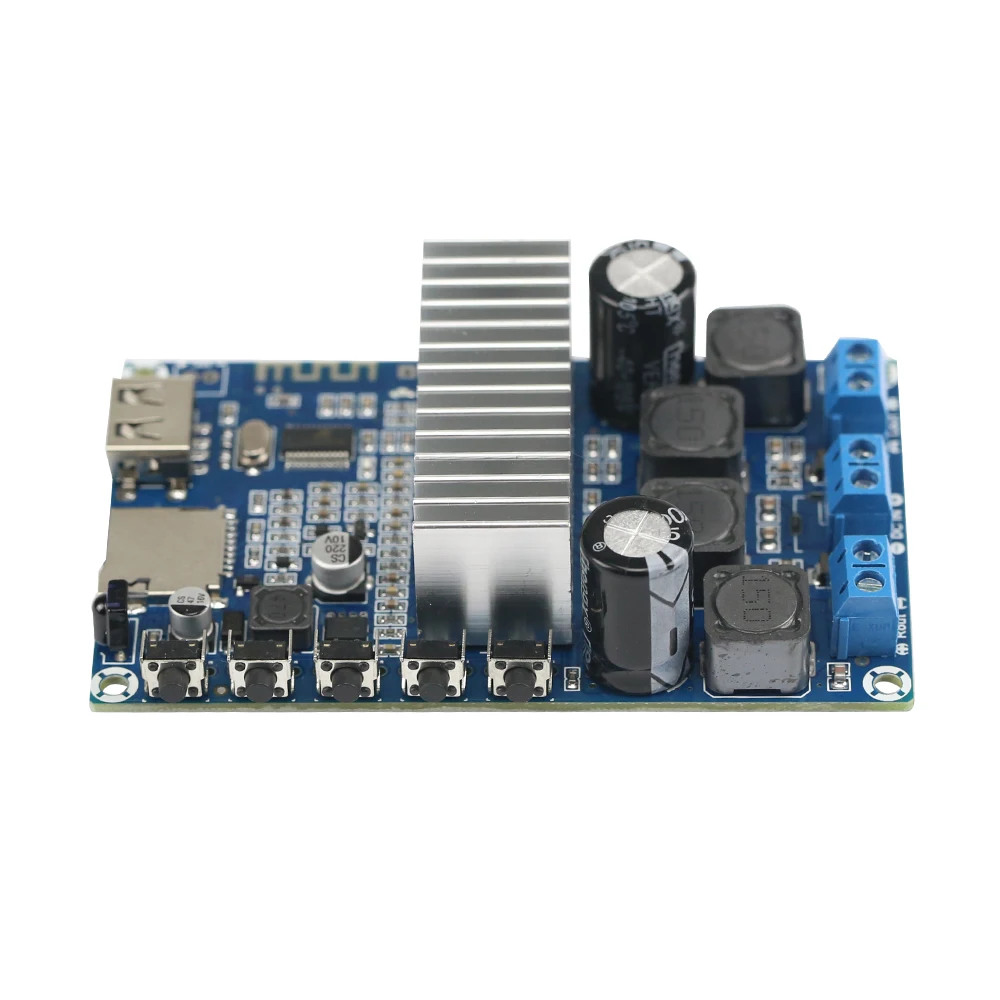 Плата усилителя Bluetooth GHXAMP TPA3116D2 50 Вт * 2 4 колонка приемная плата fm радио USB декодер