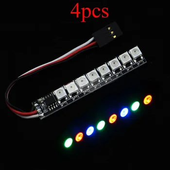 

4PCS RC Quadcopter Fixed Wing Night Lights WS2812 LED Light Board Lamp Traffic Light Colorful Lights for RC Drone Spare Parts