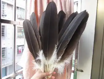 wholesale 100 rare natural eagle feathers 40-45 cm/16-18 inches celebration decoration Jewelry accessories stage performance diy - Category 🛒 Home & Garden