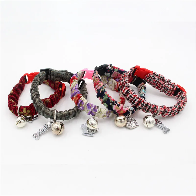 Small Cats Collars Puppy Animals Accessories For Pets Product Dogs Collars Kitten Chihuahua halsbandje kat chat collier