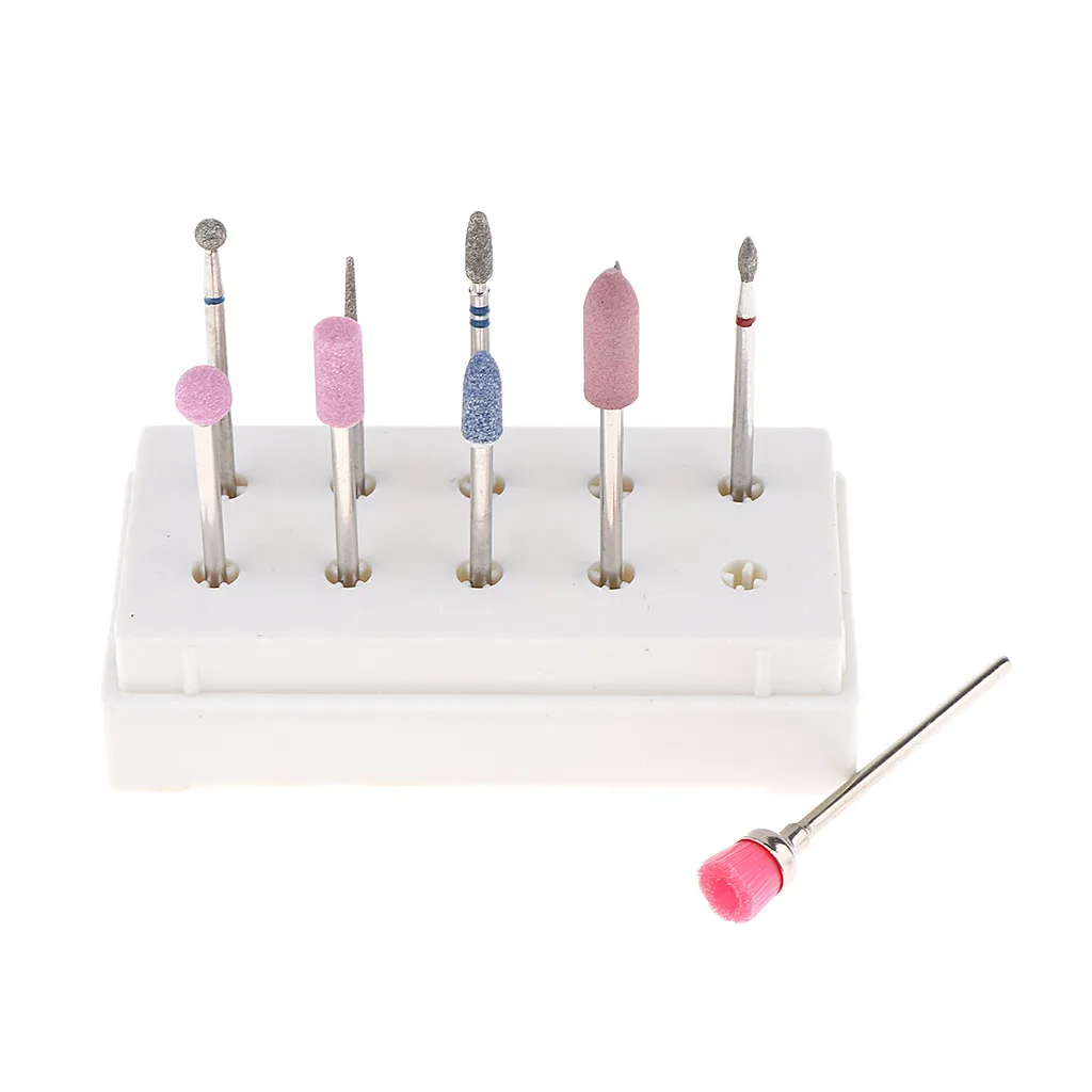 Replacement Electric Nail File Safety Drill Bits Coarse Tips - 10pcs Size Manicure Electric Machine Nail Art File Pen Supply