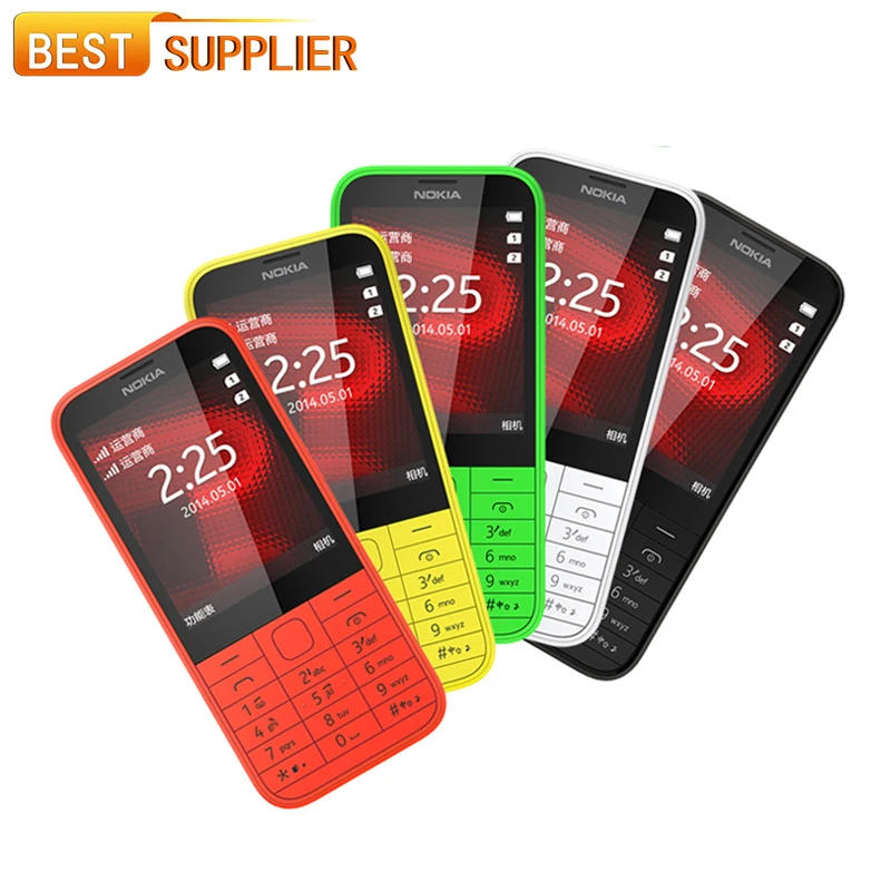 bilder für Original Neue Nokia 225 Dual SIM 2,8 zoll Handy Freies Verschiffen bilder für Original Neue Nokia 225 Dual SIM 2,8 zoll Handy Freies Verschiffen