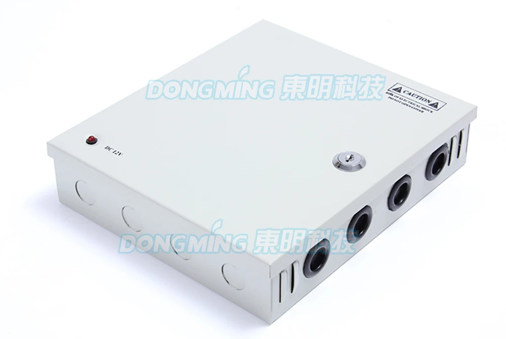 20pcs waterproof 5a power supply 9channel output led driver box 60w