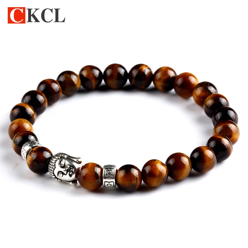 

Hot black Lava stone buddha beads bracelet elastic charm bracelet rope chain Natural stone for mens and women jewelry wholesale