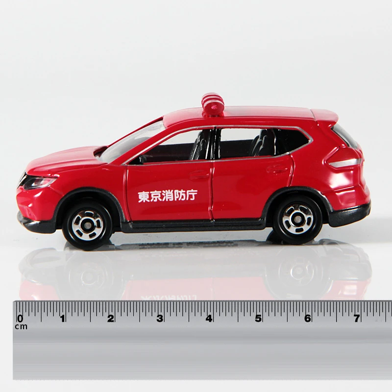 Takara Tomy Tomica 1/63 Nissan X-TRAIL пожарный главный металлический литой автомобиль модель игрушечного автомобиля Новинка#1