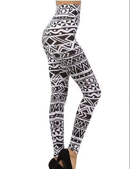 tribal print sexy slimming women cotton 