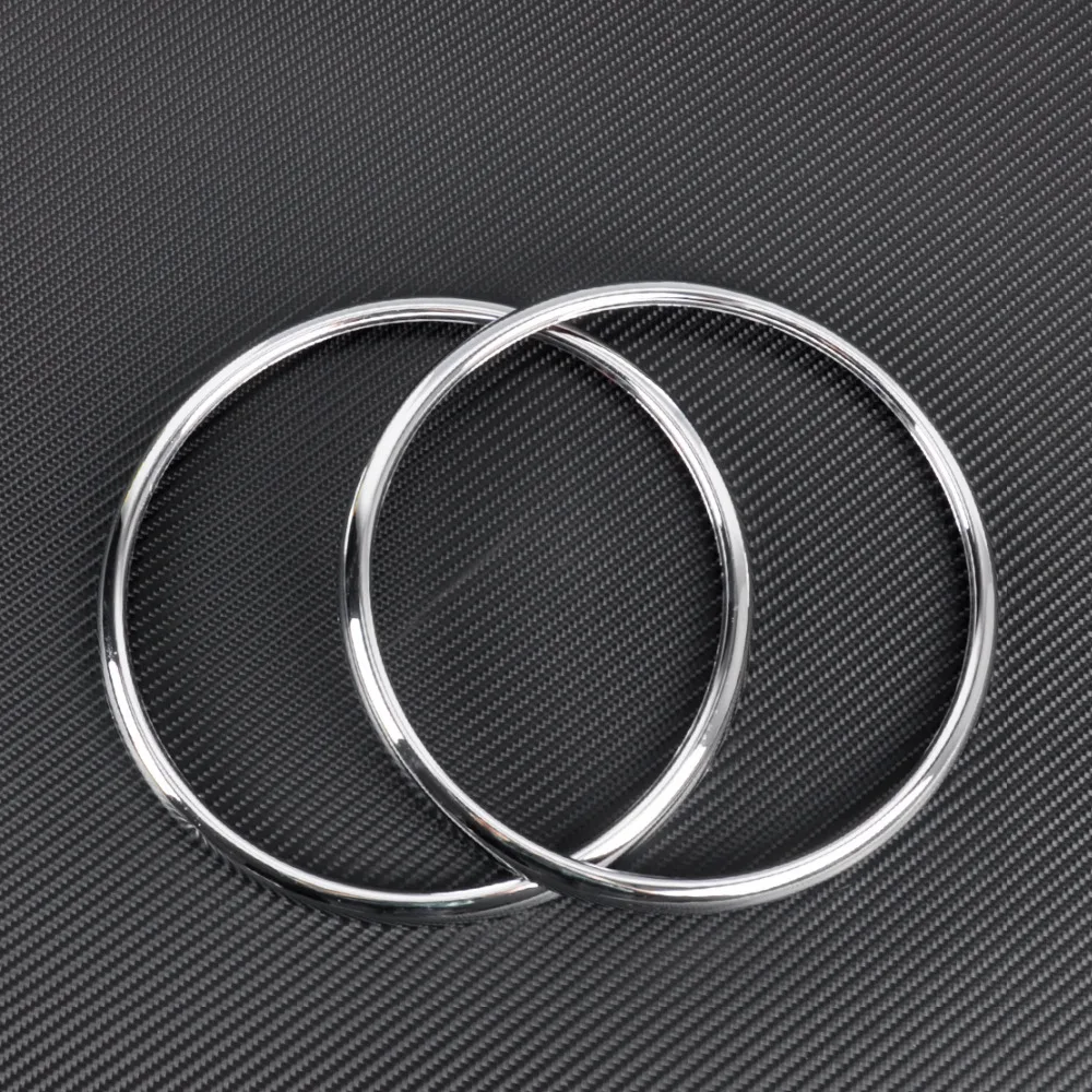 Online CITALL 4 Uds cromo altavoz de Audio estéreo decorativo funda cubierta anillo bucle para Chevrolet Cruze 2009, 2010, 2011, 2012, 2013, 2014