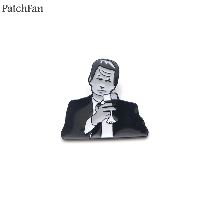 Patchfan How i met ваша мама Барни Стинсон значки в виде галстука рюкзак одежда броши для мужчин и женщин украшение на шляпку для значков медалей A1826