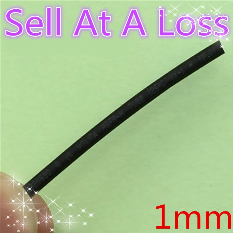 1 Meter/lot L48 2:1 Black 1mm Best Diameter Heat Shrink Heatshrink Tubing Tube Sleeving Wrap Wire Sell At A Loss USA Ukraine |