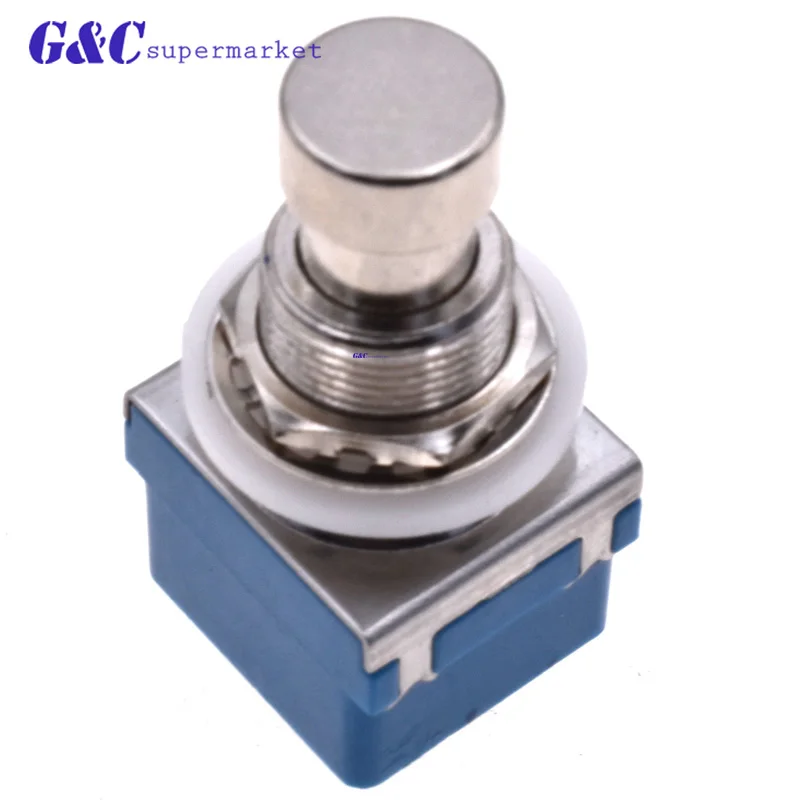 9-контактный 3PDT коробка педалей эффектов для гитары Stomp Foot Metal Switch True Bypass Лидер