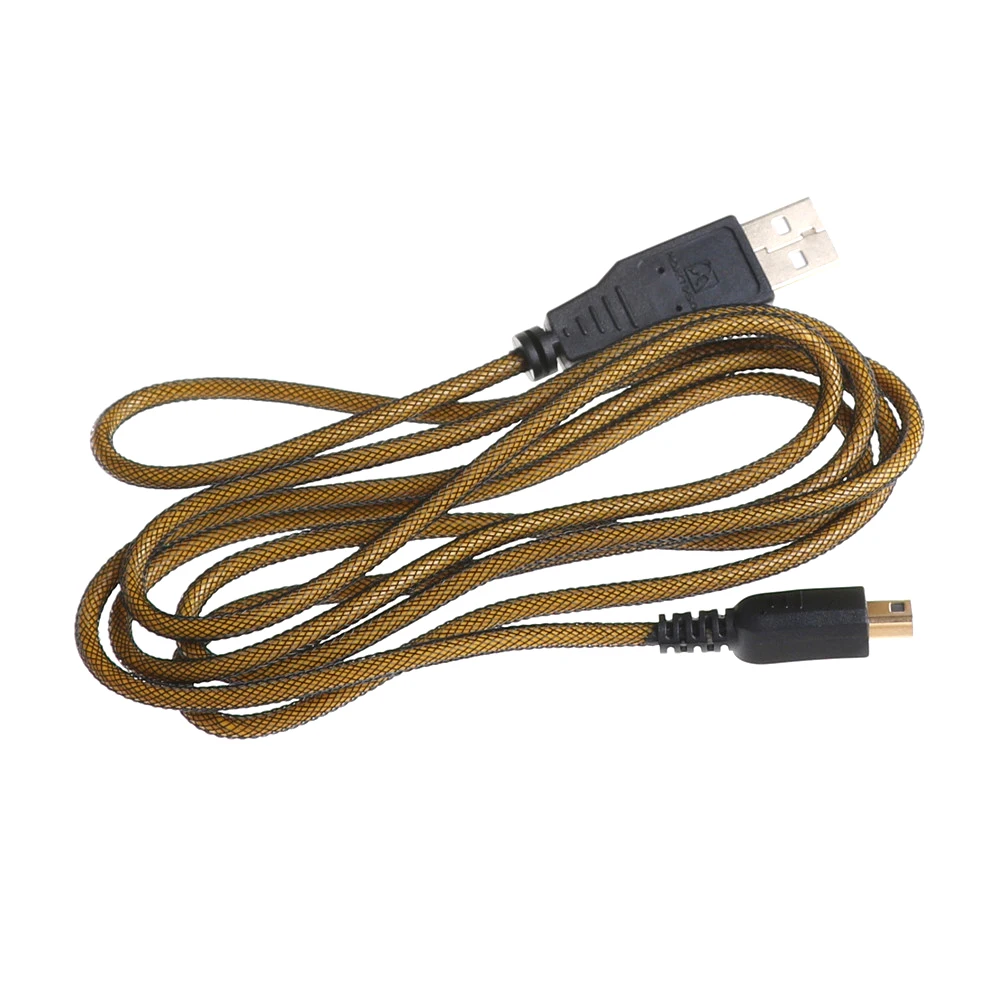 

1pc USB Charger Data Cable For Nintend 3DS XL/ 3DS / DSi / DSi XL / 2DS Sync Power Charger Cord Cable Gold Plated Charging
