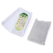 2 Холодильник коробки очиститель воздуха бамбуковый уголь активированная углеродная коробка поглотитель запаха шкаф морозильник дезодорирующее средство для удаления запаха