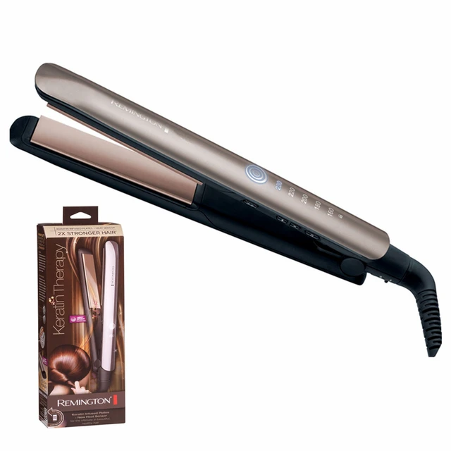 Professional Remington S8590 Keratin Therapy Straightener Hair