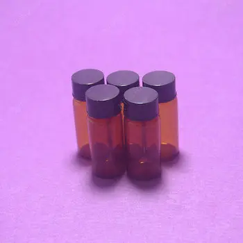 

10ML Amber Reagent Bottle,Sample,Penicillin Vials,With PP Screw Lid,5PCS/LOT