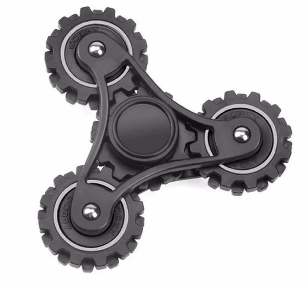 

2017 Hot Gear Fidget Spinner Plastic EDC Sensory Hand Fidget Spinner For Autism / ADHD Anxiety Stress Relief Focus Toys Gifts