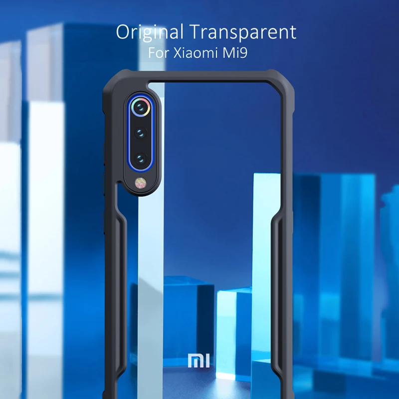 Hot Sale Xundd Luxury Clear Case for Xiaomi Mi9 9 SE with Airbags Shockproof Back Cover for Xiaomi Mi 9 Mi9 se Case Business