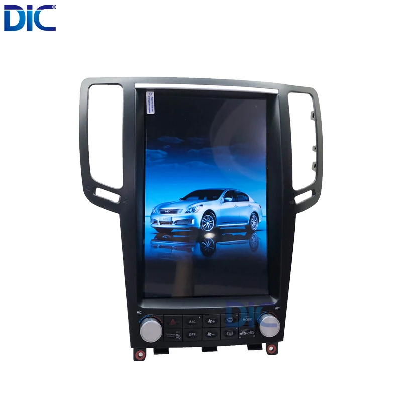 Clearance 7.1.1 Android system 2G 32G vertical screen car styling navigation mp3 gps multimedia car player For Infiniti G25 G35 G37 5