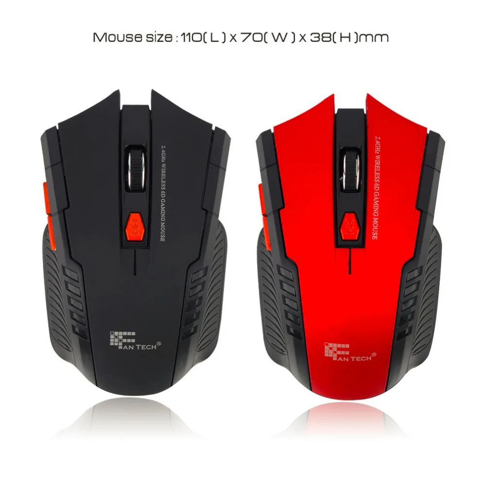 2.4Ghz Mini Portable Optical Mouse Computer Office Wireless Gaming Mouse Mice For PC Laptop Computer Wholesale