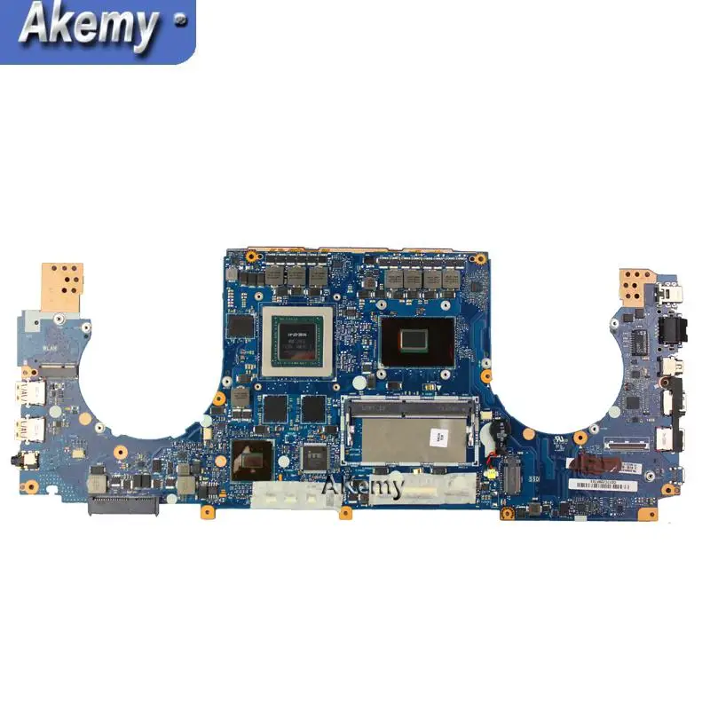 Akemy GTX970M/3GB GL502VT материнская плата 8G RAM I7 6700HQ для For Asus GL502 GL502V ноутбука тест 100%