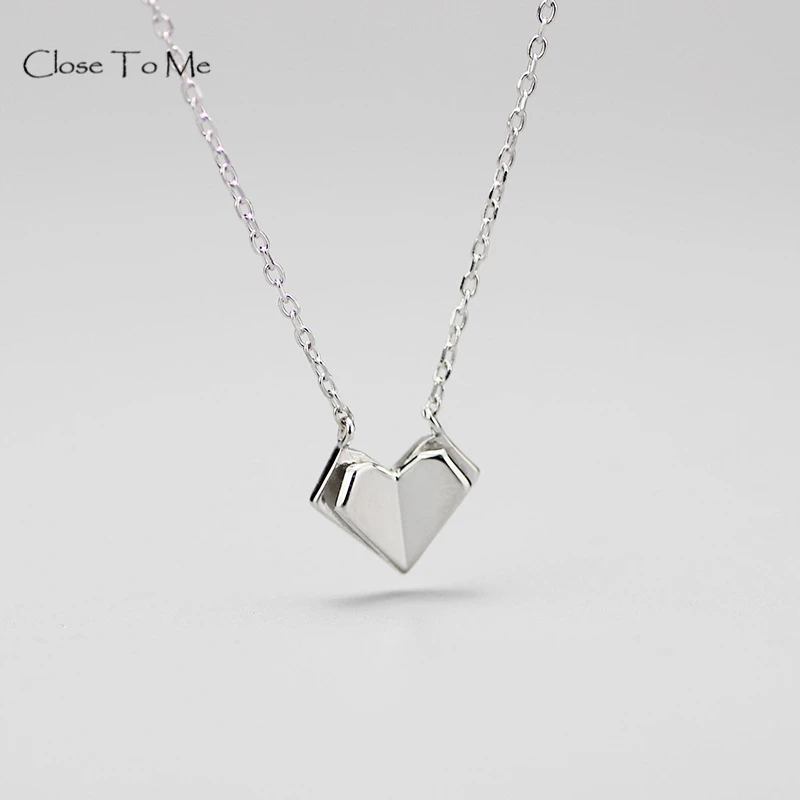 

Close To Me Real S925 Silver Pendant Necklace Book Pendant for Women Elegant Fine Jewelry Women'Gift