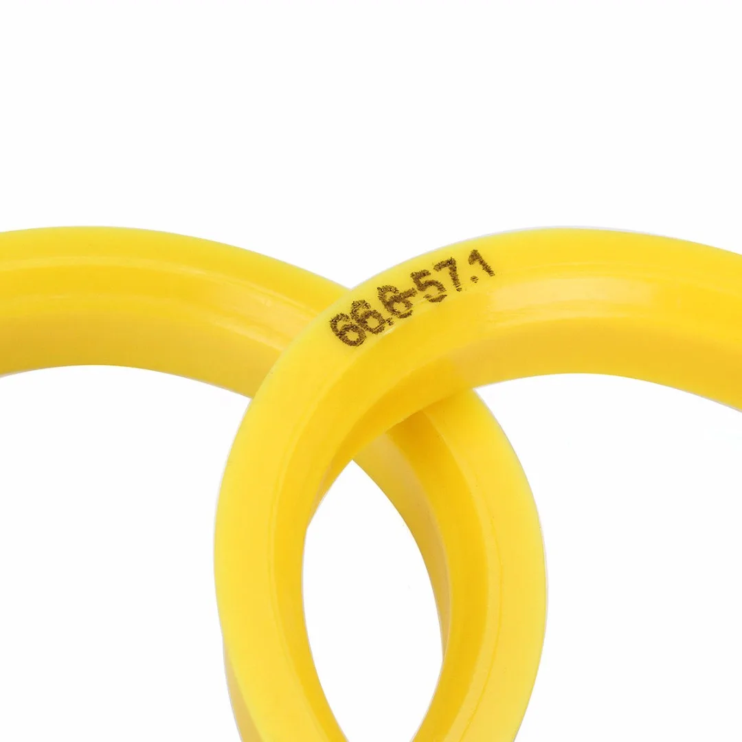 4Pcs/Set 66.6- 57.1mm Wheel Center Collar Hub Centric Ring  Wheel Rim Parts Car Accessories For VW Audi SKODA