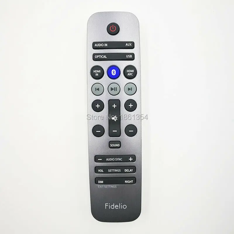 

New original remote control a1037-25B-011 mkyt1510160001 jxa 151023 0161 For philips CSS5530B CSS6530B soundbar