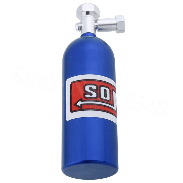 Decor Mini NOS Nitrous Oxide Canister Bottle for 1/10 RC Rock Crawler