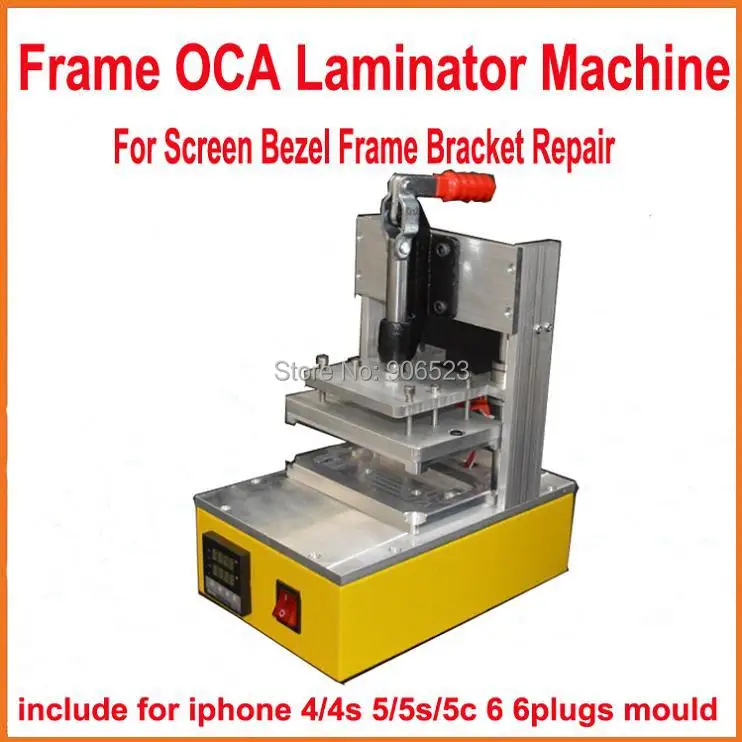 

Frame Laminator Machine Pressure Bracket Laminating Machine for iPhone Screen Bezel Frame Bracket+4/4S 5/5S 5C 6/4.7 6/5.5 Molds