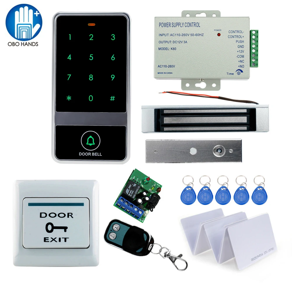 Free shipping access control system KIT DIY Set C60ID+ lock