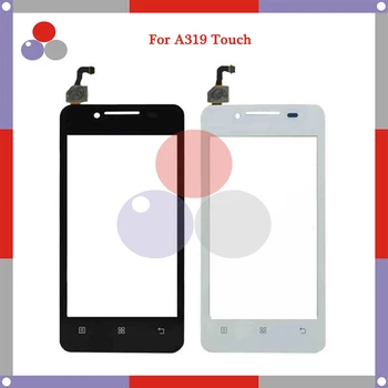 

10pcs/lot High Quality For Lenovo A319 touch Screen Panel Sensor Digitizer Outer Glass Lens