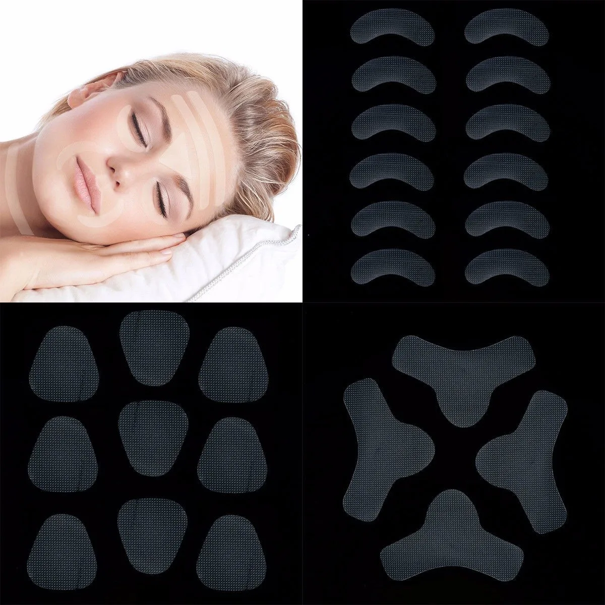 

27/24/12pcs Face Lift Up Tape Sticker V Mask V Face Shape Artifact Invisible Sticker Lift Chin Wrinkle Sagging Make Up Tools