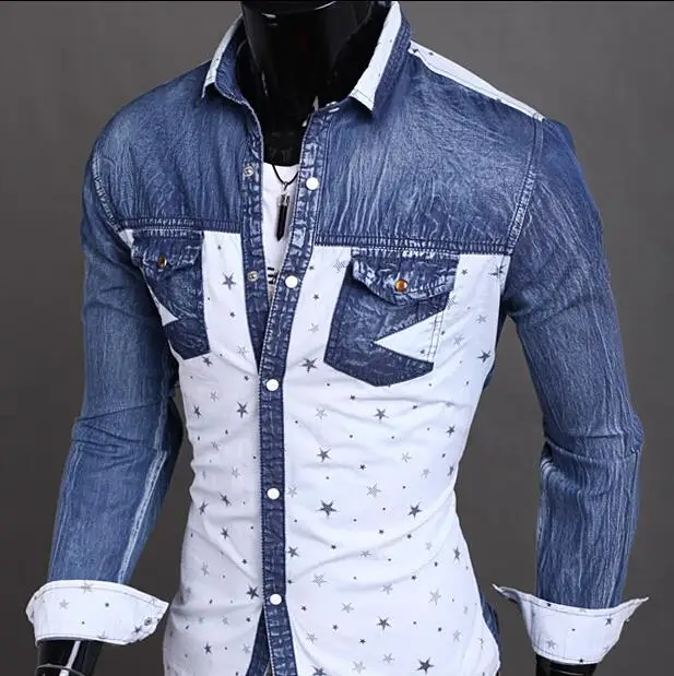 Linen Men Shirt Long Sleeve Brand Slim Fit Hawaiian Shirt Camisas ...