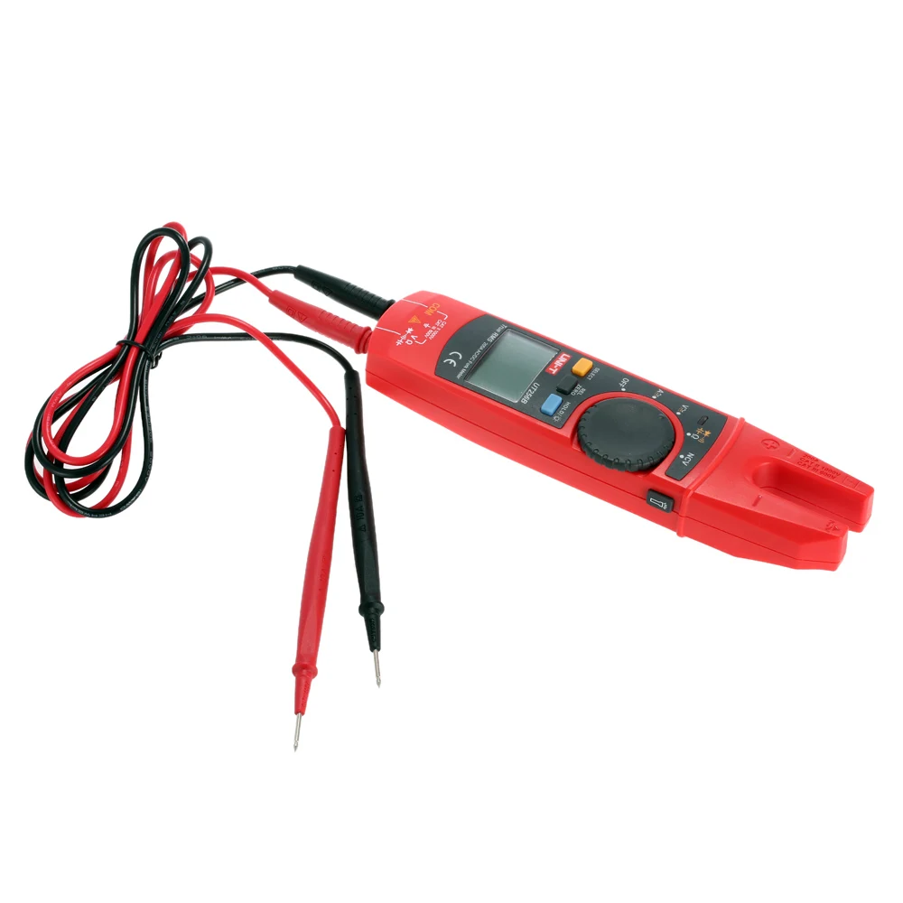 UT256B True RMS цифровая вилка защелка для измерительного прибора мультиметр uni-t AC/DC напряжение тока сопротивление емкость тест НТС