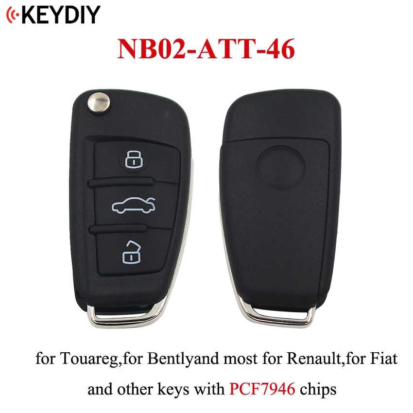 Универсальный Полный дистанционный ключ nb серия для KD900 + KEYDIY 3 кнопки