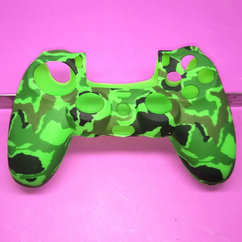 Brand New Camouflage Silicone Anti-Slip High-quality Protective Skin Case for PS4 Controller. [9 colors]