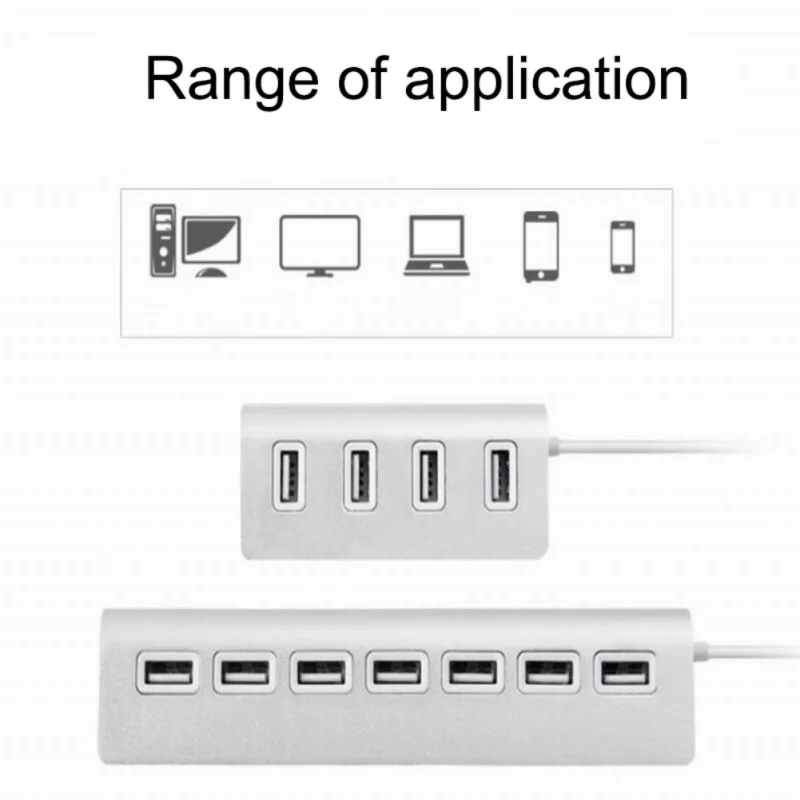 3/4/7 Порты и разъёмы USB3.0 USB Hub Высокоскоростной адаптер для мобильного жесткий диск USB флэш-накопитель Reader мобильный телефон Камера USB2.0