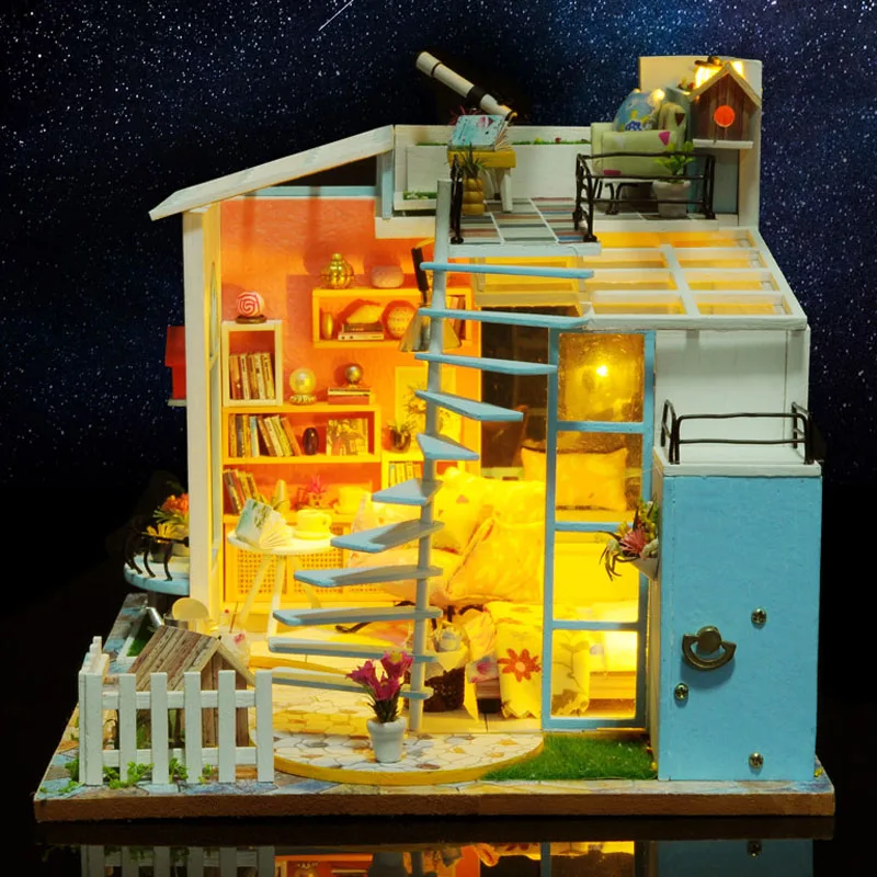 miniature telescope dollhouse