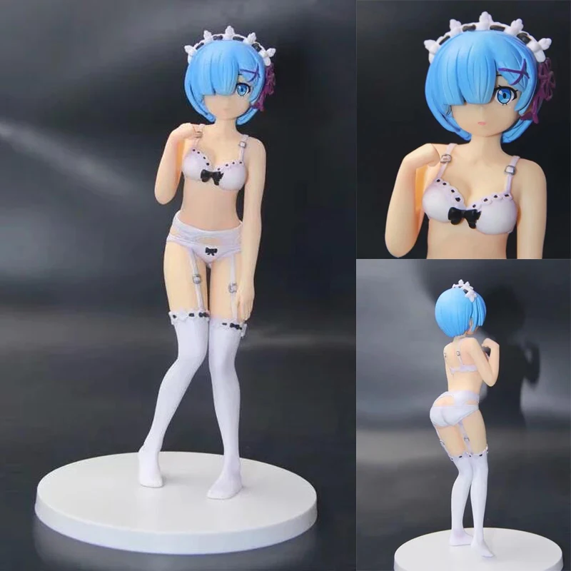 

Anime action toys Rem sexy swimsuit Bikini Ver. Doll Re:Life in a different world from zero figure KA066