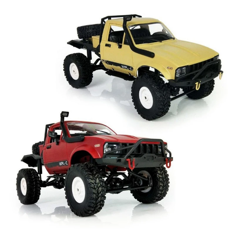 

2018 WPL C14 1/16 Scale 2.4G 4WD Off-road RC Semi-Truck Outdoor toys Car Toy Auto Vehicle RTR Gift