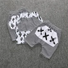 JK-091 Короткие штаны для мальчиков летние короткие штаны для девочек, детские шаровары С КАКТУСОМ новая детская одежда детские короткие штаны в розницу