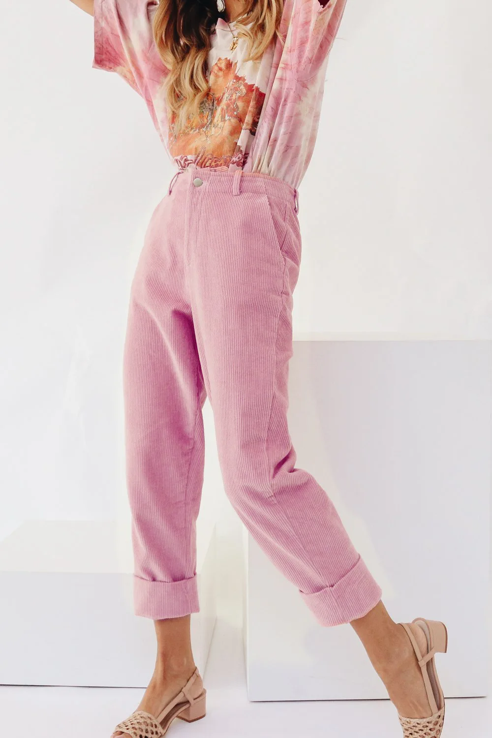 BornToGirl осень зима вельветовые брюки для женщин розовые желтые зеленые брюки