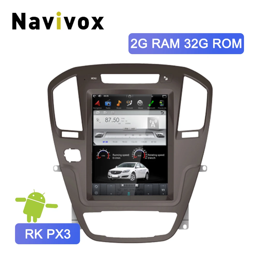 

Navivox 10.4" Vertical Screen Opel Insignia Android 7.1 Car GPS Multimedia Video Radio Player For Buick Regal 2009-2013 NO DVD