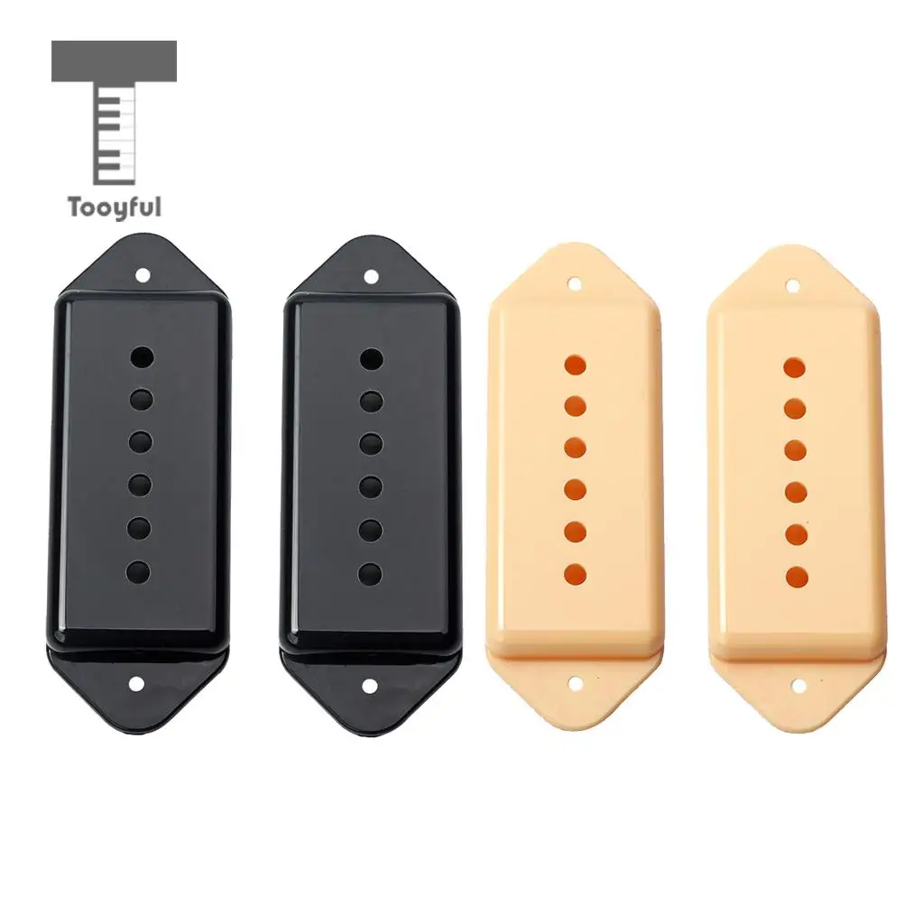 2PCS Guitar Single Coil Pickup Covers Dogear Style for Electric Guitar Replacement Parts