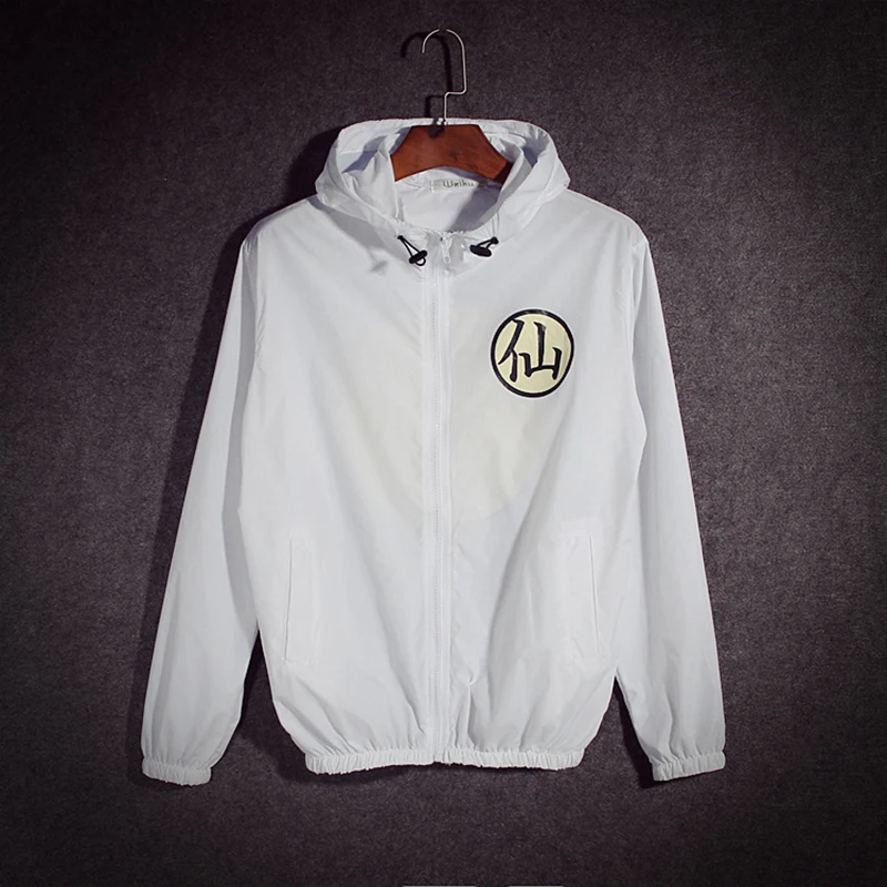 Dragon Ball Japanese Men's Jacket Streetwear Thin Hooded Windbreaker Jackets Anime Cosplay Kanji Streetwear Baseball Coats Women Dragon Ball Japanese Men's Jacket Streetwear Thin Hooded Windbreaker Jackets Anime Cosplay Kanji Streetwear Baseball Coats Women