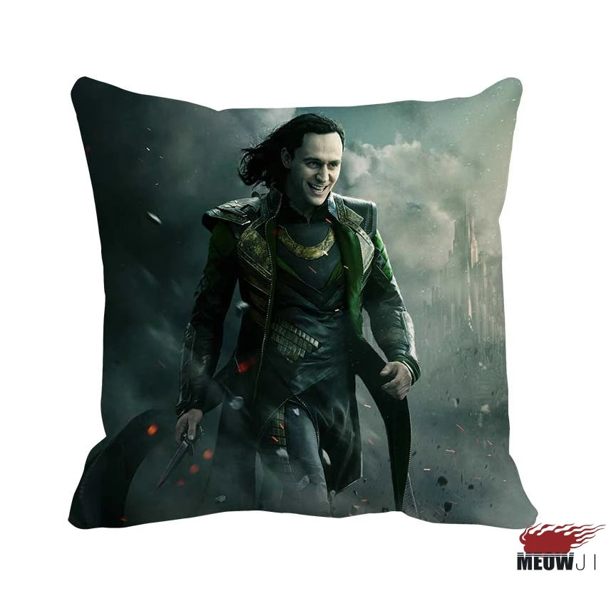 Loki Tom Hiddleston Multi Size Throw Pillow Case Free Shipping Pillow