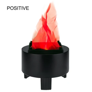

New 1pcs LED Fake Flame Lamp Fire Effect Torch Light for Halloween Prop Party US/EU Plug Home Decor DA