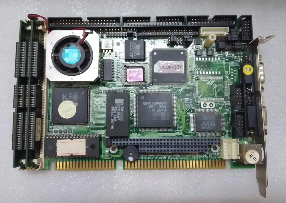Хорошая оригинальная IPC плата sbc8243 REV: A4 ISA слот Промышленная материнская плата половинного размера cpu карта PICMG10 бортовой процессор с оперативной памятью